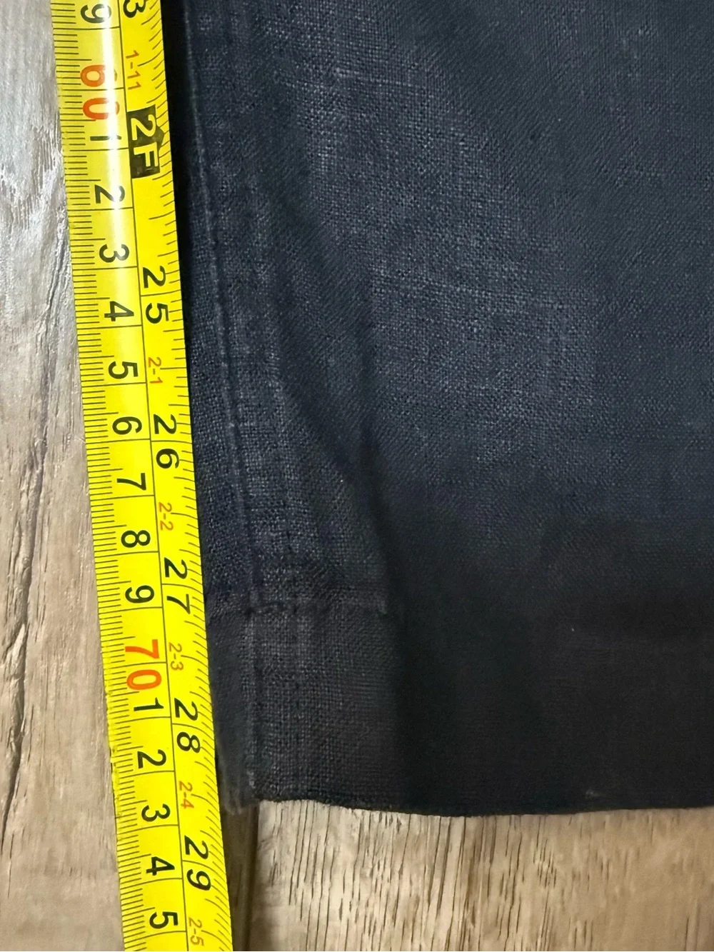 Cotton On 100% Linen Pants Black Size 30 (32)/29